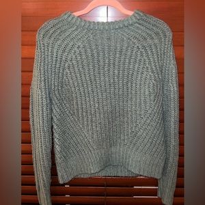 Moss green sweater